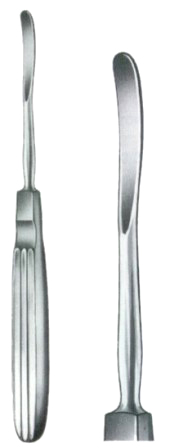 Raspatory for Maxillofacial Surgery   6mm 17.5cm/7"