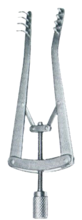 Alm Retractors Blunt 10cm/4"