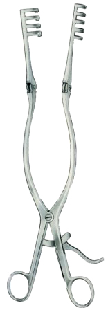 Beckmann-Adson Retractors Blunt 44mm 31cm/12 1/4"