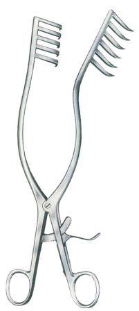 Adson Retractors Sharp 27cm/10 1/2"