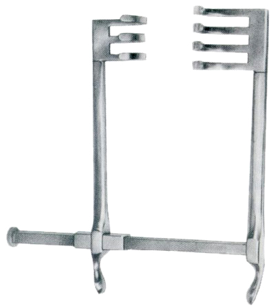 Frazier Abdominal Retractors 16.5cm/6 1/2" Opening
