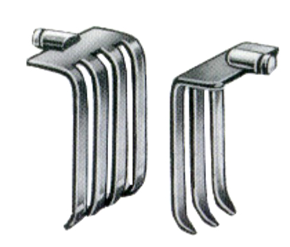 Blades 60x50mm Pair