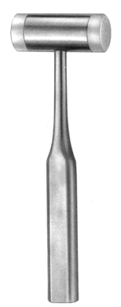 Bone Mallet 25mm dia, 135g, 18.5cm