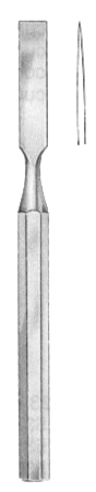 Hoke Bone Chisels Straight 6mm 14cm/5 1/2"