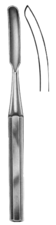 Hibbs Bone Gouges Curved  09mm 24cm/9 1/2"