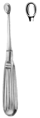 Volkmann Bone Curettes 17cm/6 3/4" Fig #    2