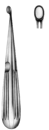 Spratt Bone Curettes 16cm/6 1/4" Fig #   3