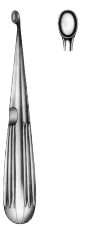 Spratt Bone Curettes 16cm/6 1/4" Fig #   4