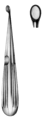 Spratt Bone Curettes 16cm/6 1/4" Fig #   5