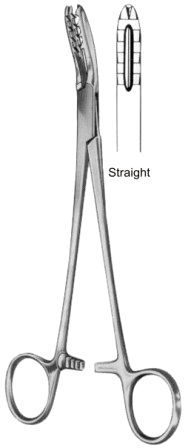 Bircher-Ganske Bone Holding Forceps BJ Straight 20cm/8"