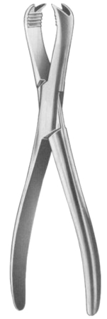 Langenbeck Bone Holding Forceps BJ 21cm/8 1/4"