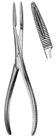 Bone Holding Forceps SJ Curved on Flat 20cm/8"