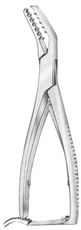 Semb Bone Holding Forceps BJ 19cm/7 1/2" With Ratchet
