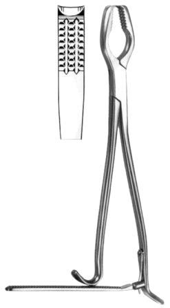 Lane Bone Holding Forceps BJ 33cm/13" without Ratchet