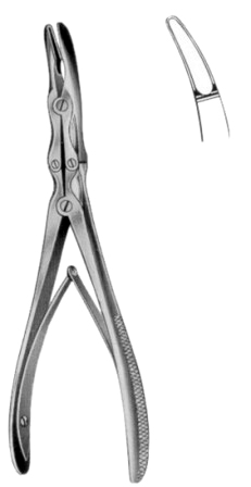 Beyer Bone Rongeur Forceps M/Action 18cm/7"