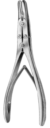 Ruskin Bone Rongeur Forceps Straight M/Action 23cm/9"