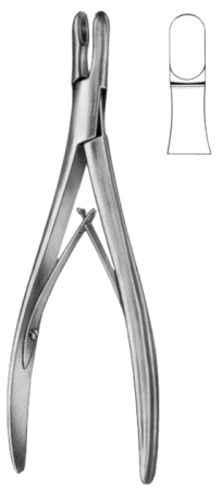 Adson Bone Rongeur Forceps BJ 20cm/8"