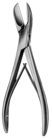 Liston Bone Cutting Forceps BJ Curved 17cm/6 3/4"