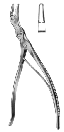 Frykholm Bone Rongeur Forceps M/Action 23cm/9"