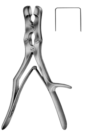 Sauerbruch Bone Rongeur Forceps M/Action 30cm/12"