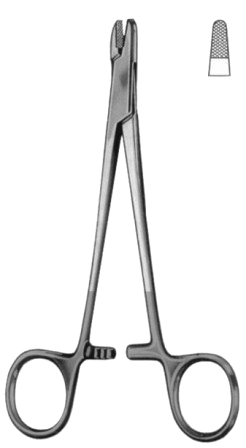 Wire Seizing Forceps BJ 15cm/6" TC GOLD