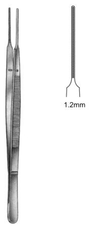 DeBakey-Gerald Tissue Fcps Atrauma 1.2mm 15cm