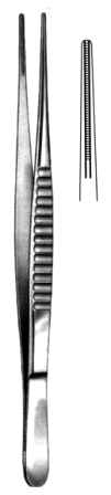 DeBakey Atraumatic Tissue Fcps 2mm, 24cm