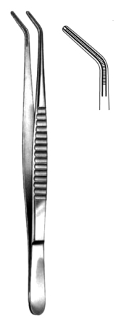 DeBakey Atraumatic Tissue Fcps 2mm ang. 20cm