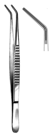 DeBakey Atraumatic Tissue Fcps 2mm ang. 30cm