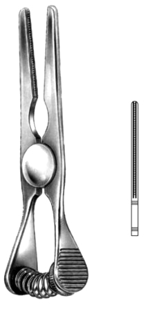 Glover Atraumatic Bulldog clamp str 8.0cm