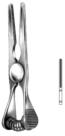Glover Atraumatic Bulldog clamp cvd 5.5cm