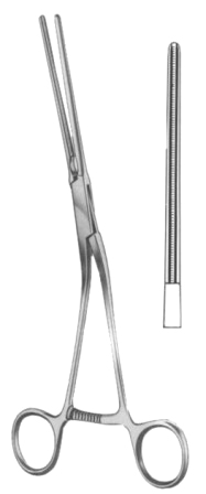 Potts(De Bakey) Atrauma Coarctation Clamps BJ 22cm/8 3/4"