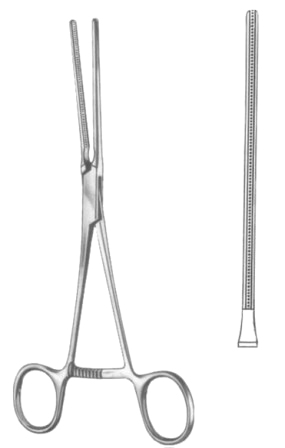 Leland-Jones Atrauma Cardiovascular Forceps BJ 19.5cm/7 1/2"