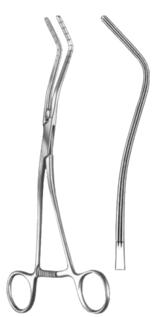 De Bakey-Bainbirdge Atrauma Cardiovascular BJ Forceps 20cm/8"