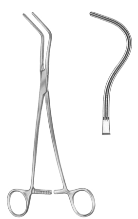 Harken Atrauma Aortic Clamps BJ 24cm/9 1/2"
