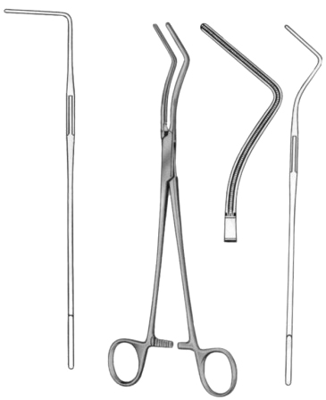 Lees Atrauma Bronchus Clamps BJ 25cm/10"