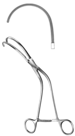 Weber Atrauma Aortic Clamps BJ 26cm/10 1/4"