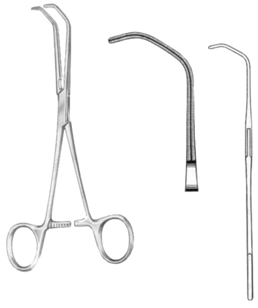 Beck Atrauma Artic Anastomosis Clamps BJ 17cm/6 3/4"