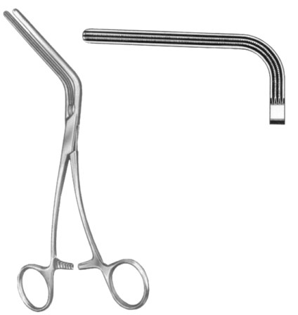 Morris-De Bakey Atrauma Aortic Anastomosis Clamps BJ 18cm/7"