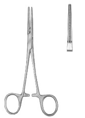 De Bakey-Rankin Atrauma Multi Purpose Clamps BJ Straight 16cm/6 1/4"