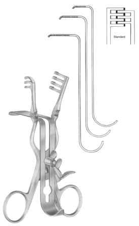 Henly Muscle Retractors 14.5cm/5 3/4" Retractor Only