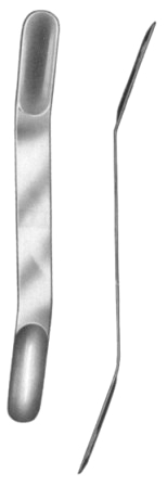 Olivecrona Brain Spatulas 11x13mm 18cm/7"  Convex