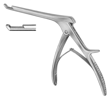 Love-Kerrison Intervertebral Disc Rongeurs 4mm 18cm/7"