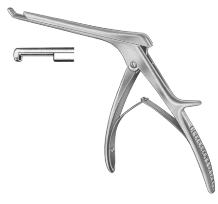 Love-Kerrison Intervertebral Disc Rongeurs 2mm 18cm/7"