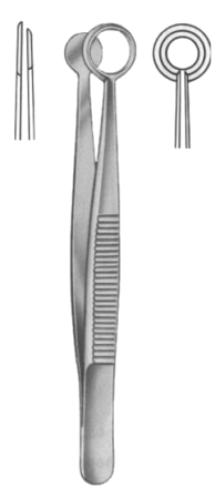 Ayer Trochoma Forceps 9cm/3 1/2"