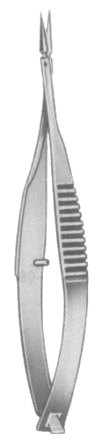 Vannas Mod, Tubingen Iridectomy Scissors Straight 8.5cm/3 1/4"