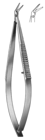 Castroviejo Iridectomy Scissors Angled10cm/4"