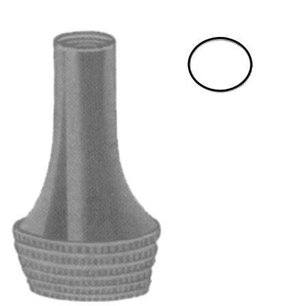 Alu Black Ear Speculas 6.5x7.5mm Fig # 3