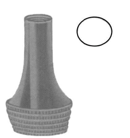 Alu Black Ear Speculas 8.5x9.5mm Fig # 5
