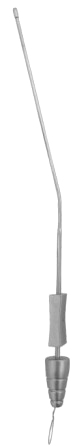 Firth Suction Tube rounded tip, with stilette 70x80mm